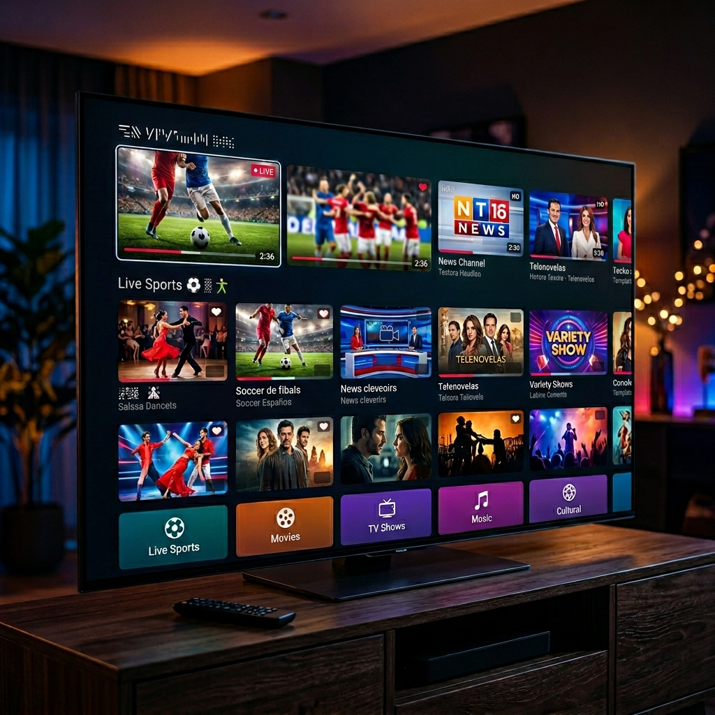 IPTV Latino USA for Sports and Live Matches