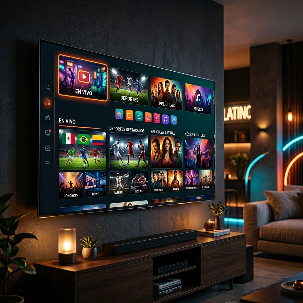 Latino IPTV Channels with Premium Entertainment Access