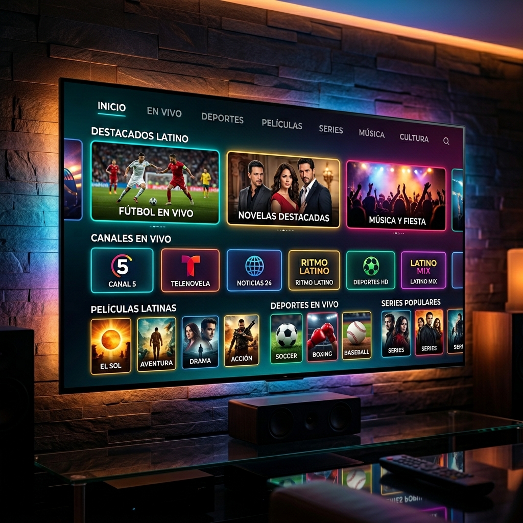 IPTV Subscription Latino for Multiple Devices