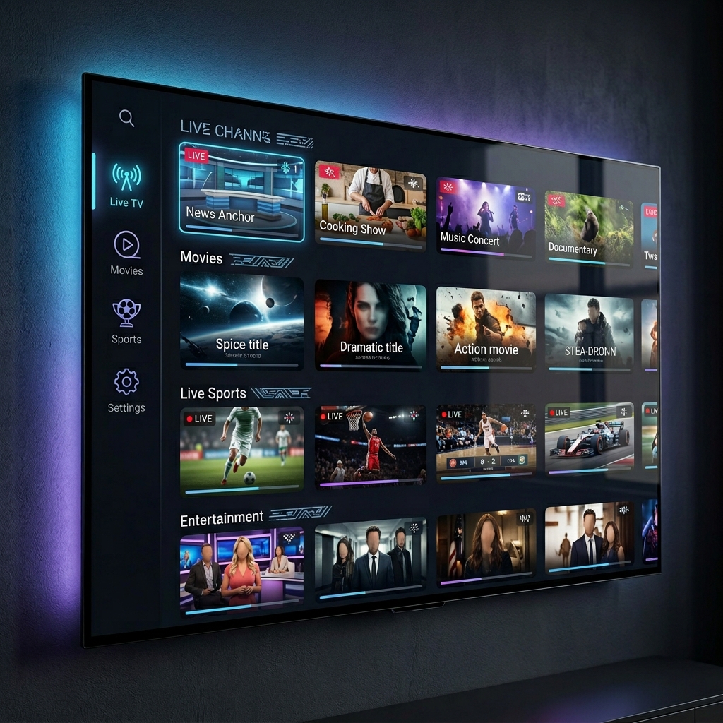 IPTV 72 Hour Trial with HD and 4K Streaming