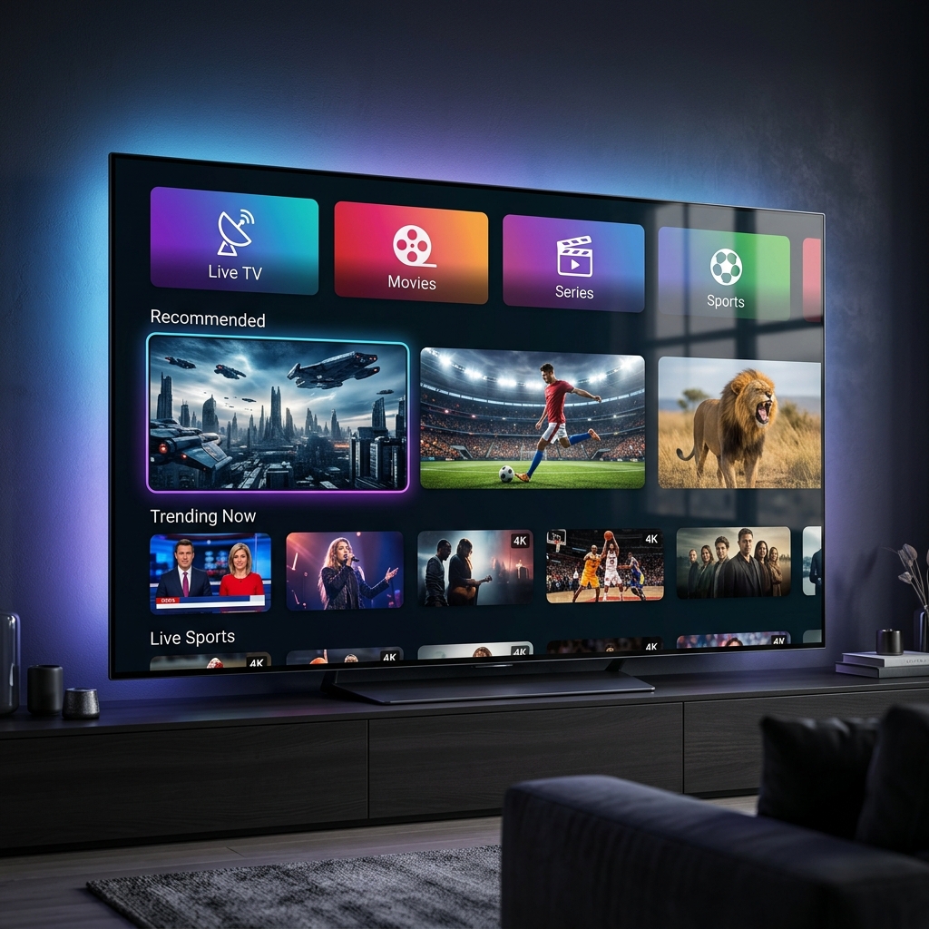 IPTV Demo for Sports Fans and Live Streaming