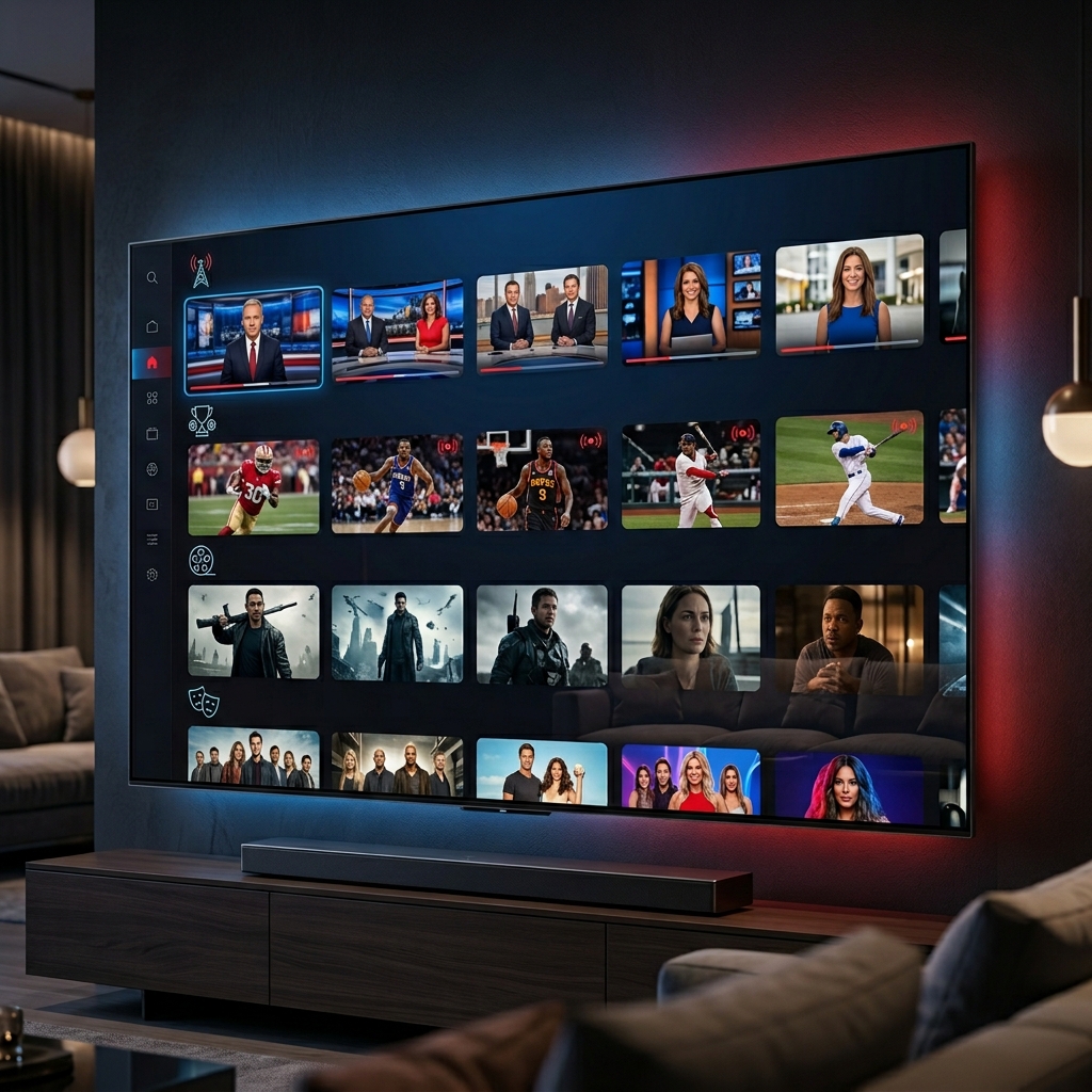USA IPTV Service with Premium Entertainment Channels