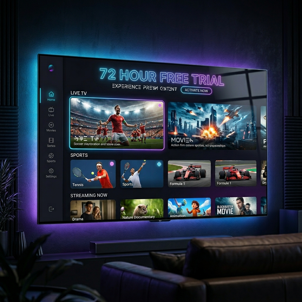 IPTV Streaming Trial Designed for Multiple Devices