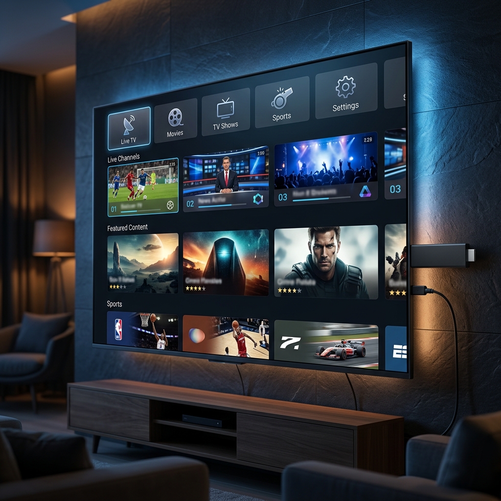 Firestick IPTV App with Premium Entertainment Channels
