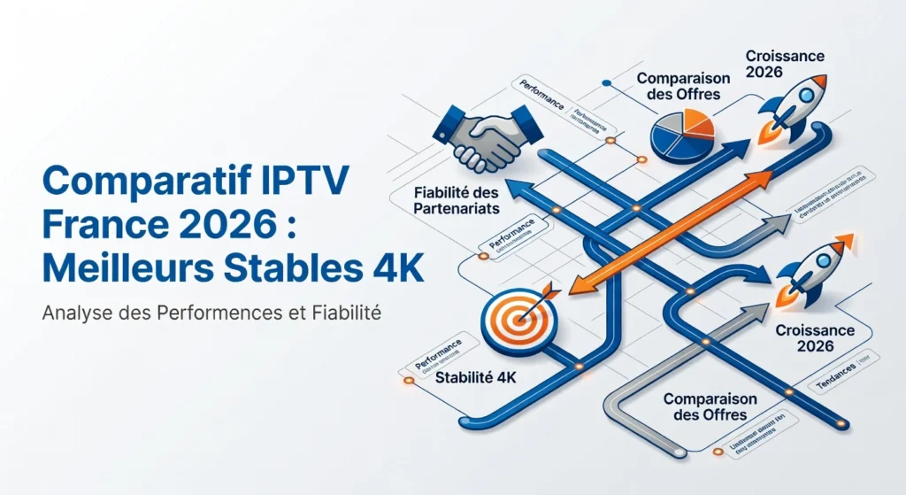 IPTV France 2026 : Top 5 Services Stables 4K Testés et Comparés