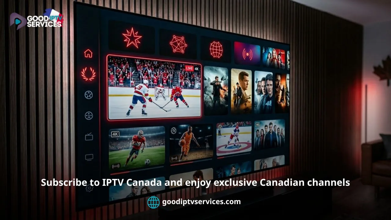 IPTV Canada – Watch HD & 4K Channels Without Buffering