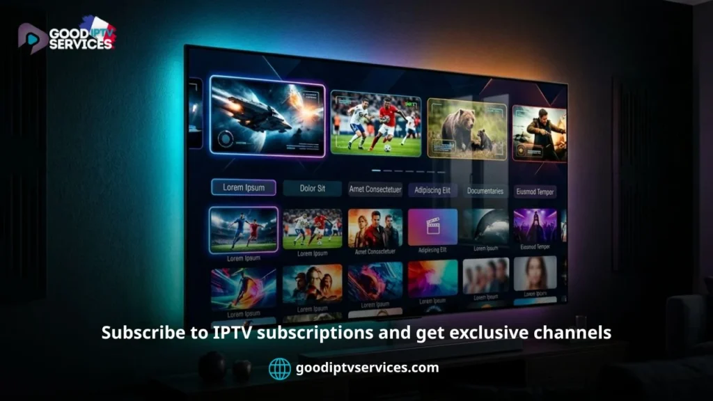 IPTV Subscriptions – Premium HD & 4K IPTV Plans