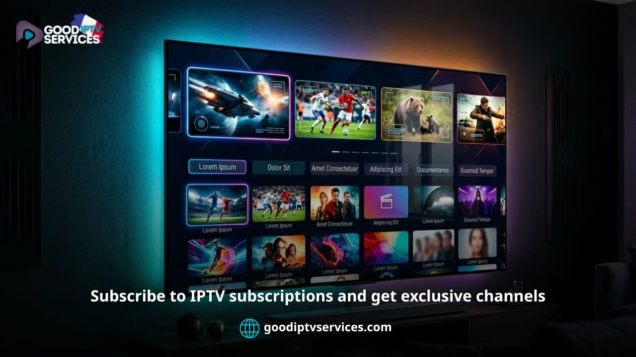 IPTV Subscriptions – Premium HD & 4K IPTV Plans