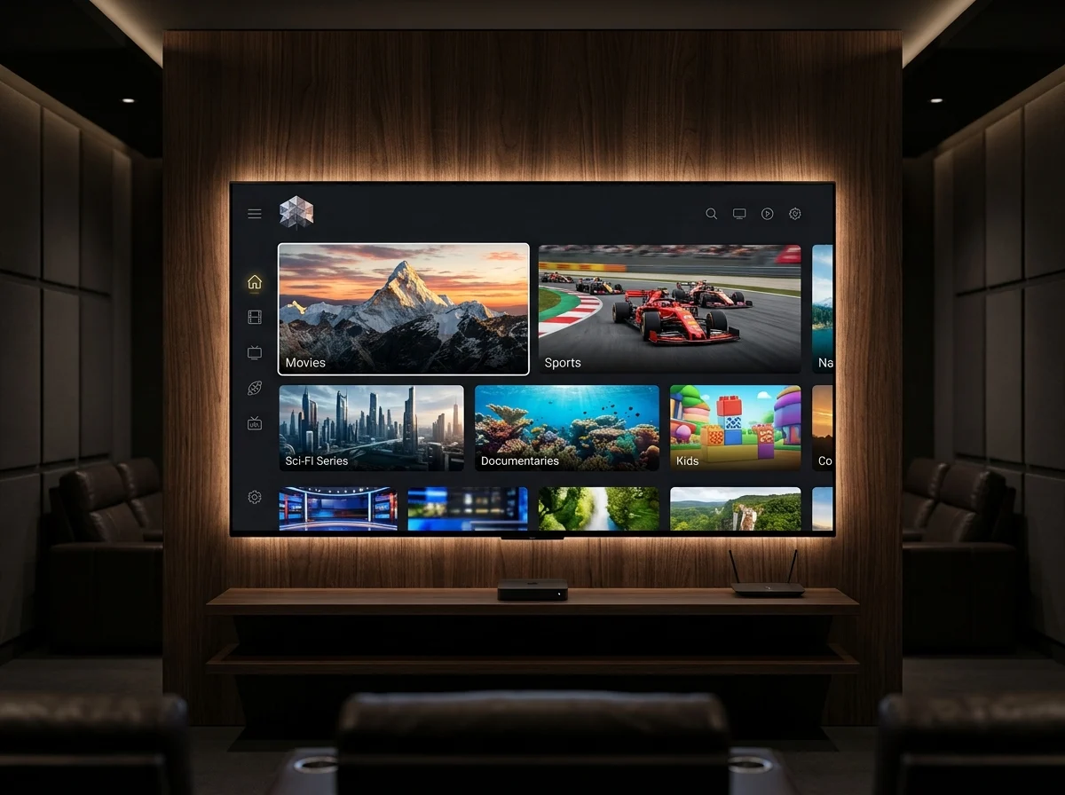 IPTV OTT Service | Premium Live TV Streaming