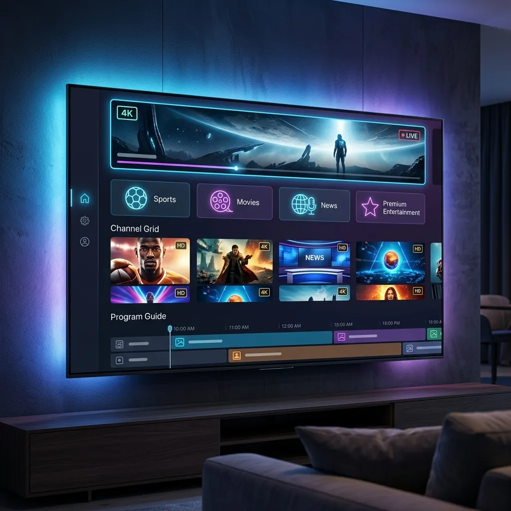Explore Premium Channels with IPTV Services