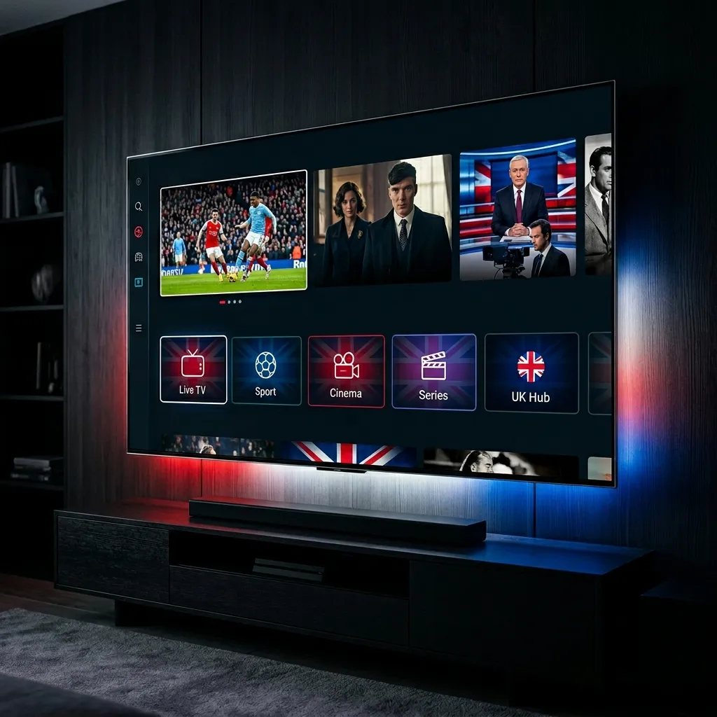 Explore UK Channels with a Professional IPTV Service