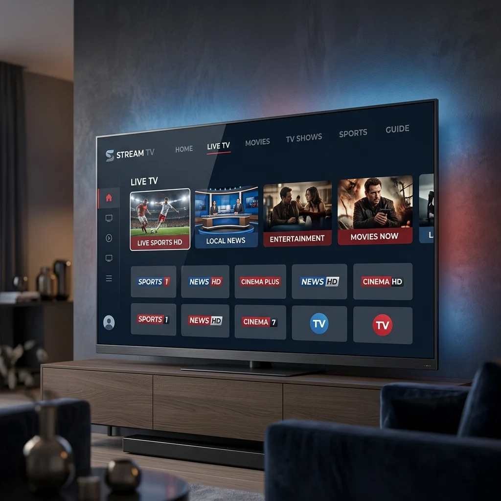 Legal IPTV USA with Premium Entertainment Channels