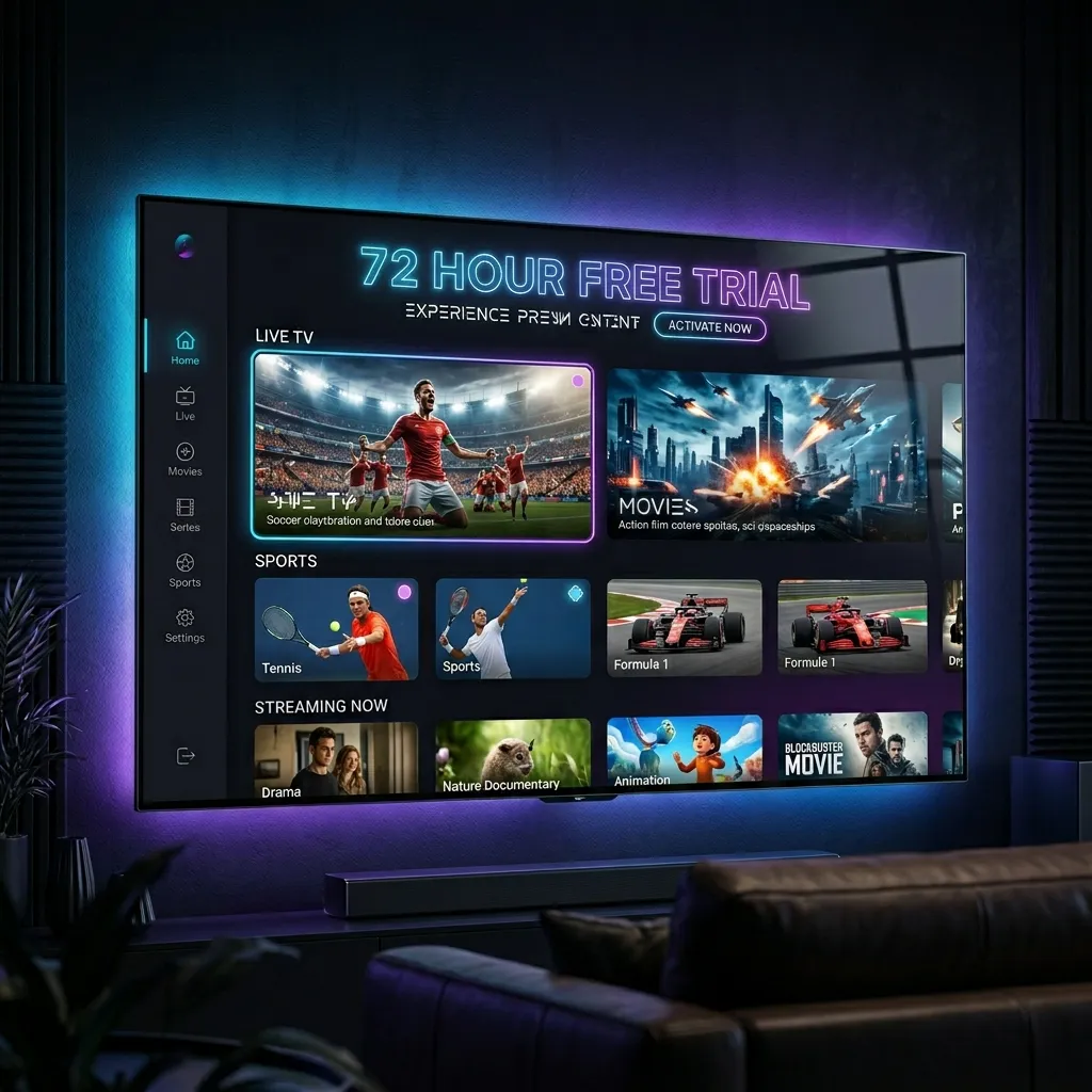 IPTV Streaming Trial Designed for Multiple Devices