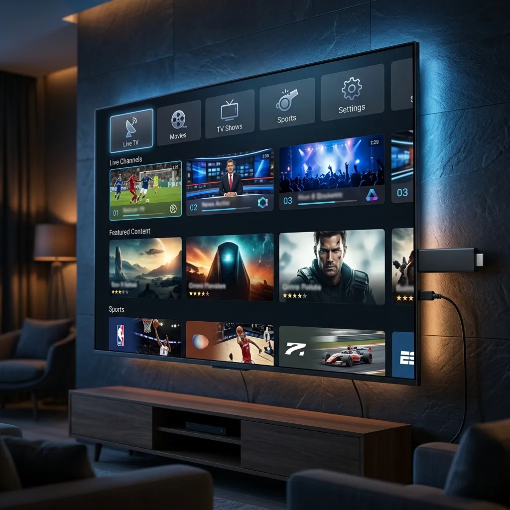 Firestick IPTV App with Premium Entertainment Channels